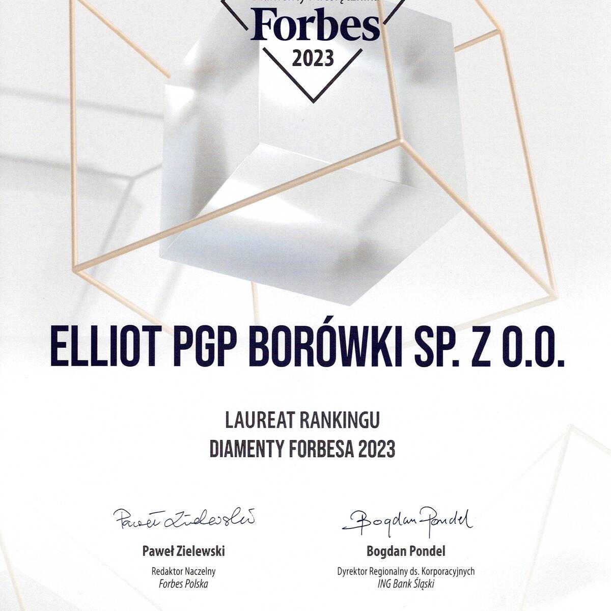 Diamenty miesięcznika Forbes 2023
